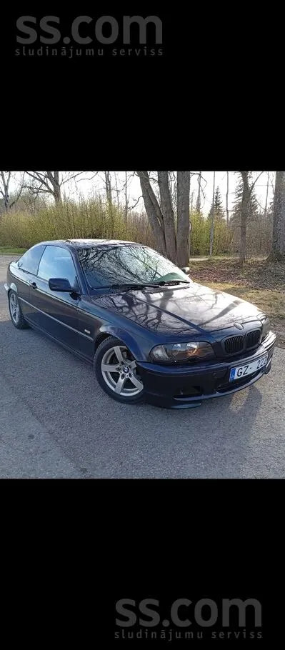 BMW Piedāvājumā dzīva E46 kupeja ar M52B20Tu dzinēju u