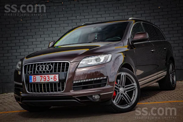 Audi Audi Q7 Exclusive 4.2d 250kw. Tikko no Vācijas. 
