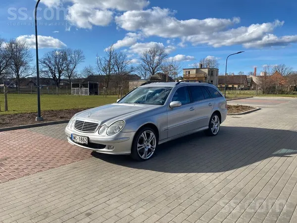 Mercedes E320 Cdi Avantgarde ar Om648 dzinēju. Auto labā tehniskā un vizuālā