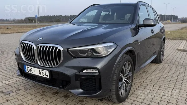 X5 (G05) M-pakotnē, 3.0d, Xdrive, 210kW, teicamā tehniskā stāvoklī. Nav biji