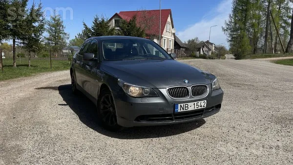 Pārdodu BMW E60. M sērijas dzinējs 130kw. Vizuāli un tehniski normālā stāvok