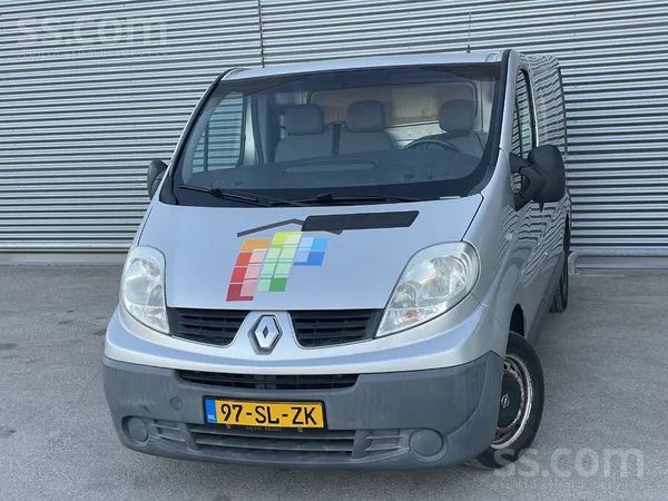 Renault Trafik 2.0d. No Holandes Oriģināls nobraukums 221000km.
Ir Holande