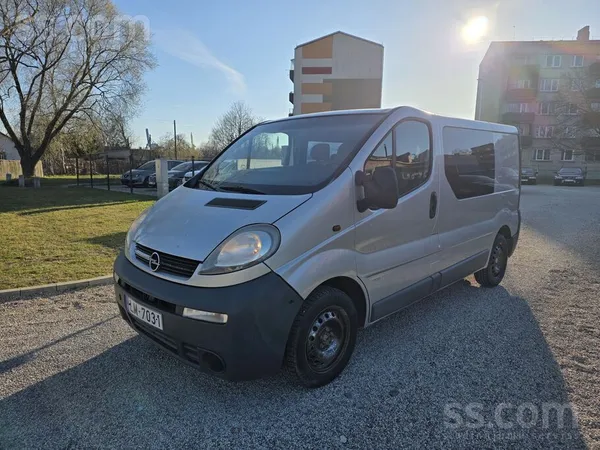 Opel Opel Vivaro 2002.g. 1.9 tdi ar 6 ātrumu manuālo kā