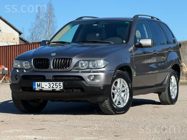 BMW Pārdodu koptu un uzticamu X5 kurš manā īpašumā ir
