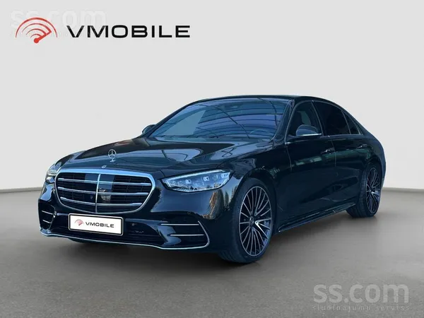 Mercedes-Benz S500 Long 4Matic; Amg Line; Aizmugures sēdekļu izklaides sistē