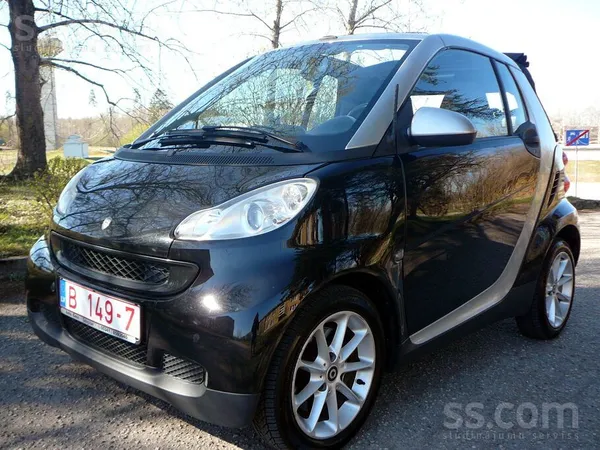 Smart Smart Fortwo, kabriolets, 1.0i (benzīns), ievesta 
