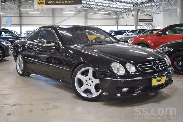 Mercedes-Benz CL 55 Amg. 2002. gada. 5.5l benzīns, 265 Kw (360 Hp)

Par ie