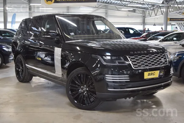 Land Rover Range Rover Vogue 3.0 Supercharged. 2018. gada. 3.0l benzīns, 250