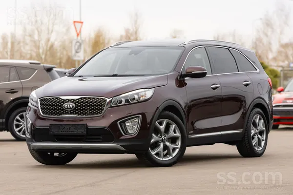 Kia sorento, 7 vietas, 2.2d, 147kw, awd, automāts. 

Tikko ievests no Luks