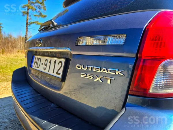 Pārdošanā jaudīgs un kopts Subaru Outback XT ar 2.5 Turbo benzīna dzinēju (1