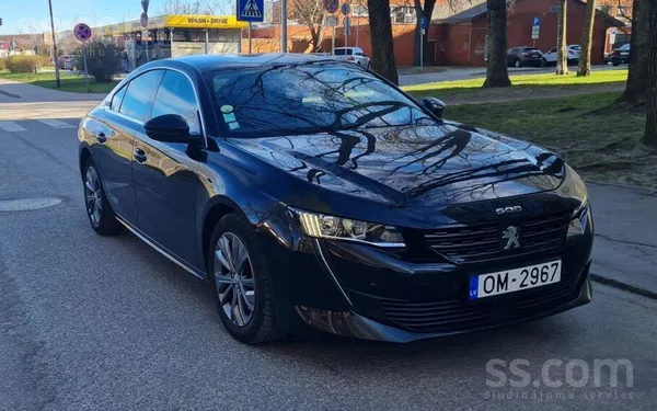 Skaists auto tiko ievests no Francijas. Peugeot 508 1, 5 dīzelis ar 96 kw.