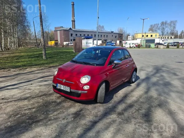 Pārdodu Fiat 500, labā tehniskā stāvoklī.