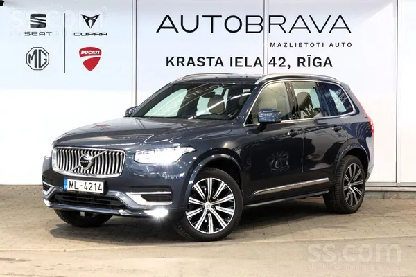 Piedāvājam Volvo Xc90 Inscription Awd, 2.0D B5 Mhybrid dīzeļdzinējs. 173Kw/2