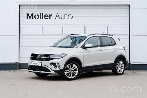 VW T Cross 1.0 Tsi (115 zs) ar automātisko pārnesumkārbu. Cena ar Pvn. 

Aut