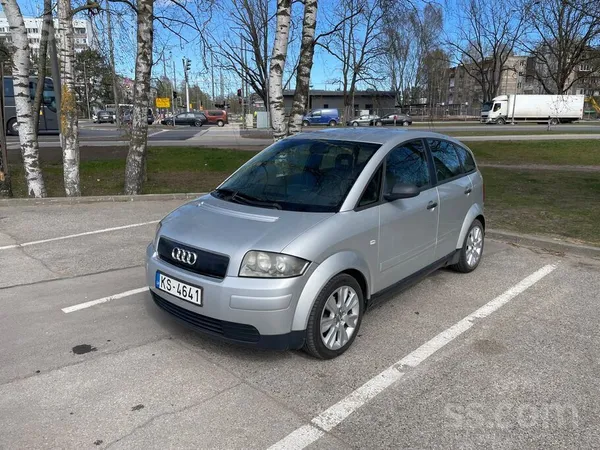 Audi A2 1.4d-55kw Jauna T. A. laba tehniska un vizuala stavokli.