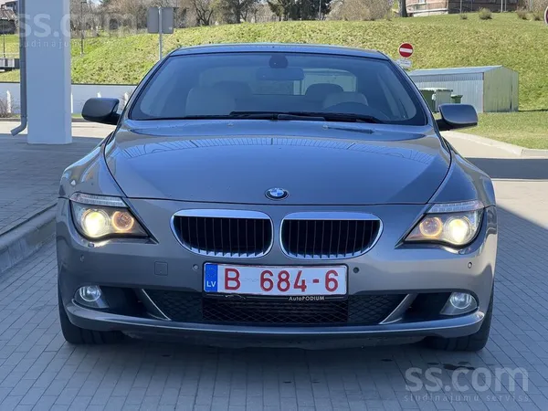 BMW 635D
210 kw 
Automats 
2008 gads

Labā tehniskā un vizuālā stāvoklī