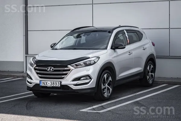 Garantija - 1 gads bez nobraukuma ierobežojuma.
Hyundai Tucson 1.6 benzī