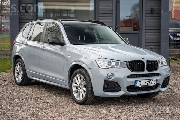 BMW BMW X3 3.0 dīzelis 190 kW xDrive, M-paka. Ievests 