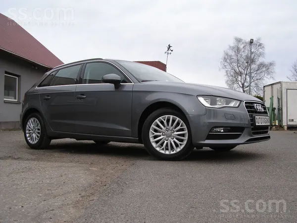 Audi Tikko no Beļģijas. Audi A3 Sportback. 5durvis. Jau