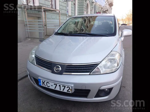 Pārdodu Nissan Tiida (2008, benzīns 1, 6). Uzticams, LV salīdzinoši reti sas