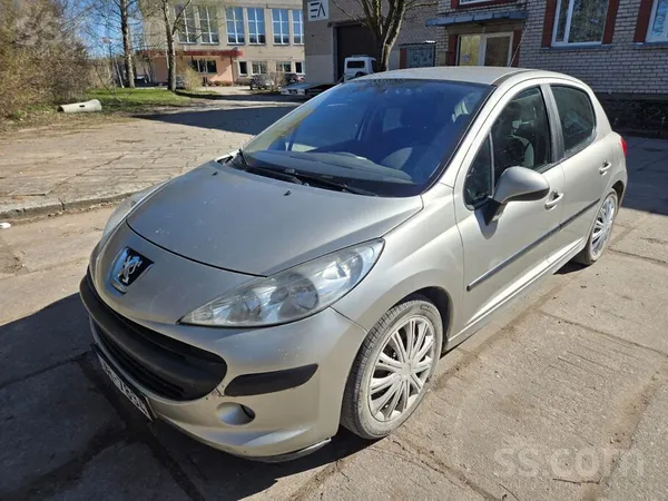 Peugeot 207 1, 6D 66Kw tikko izieta apskate, ļoti ekonomiska 4-5L/100km, kru