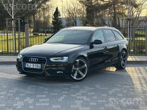 Audi Auto tika ievests no Vācijas, S-line A4 B8 Facelif