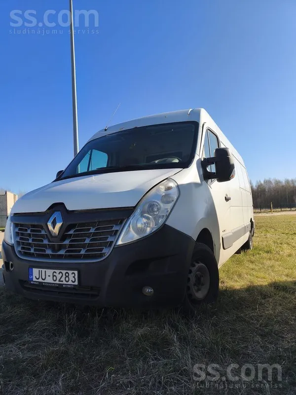 Uzņēmums pārdod Renault Master. Automašīna apskatāma Ziemeļu iela 10, Mārupe