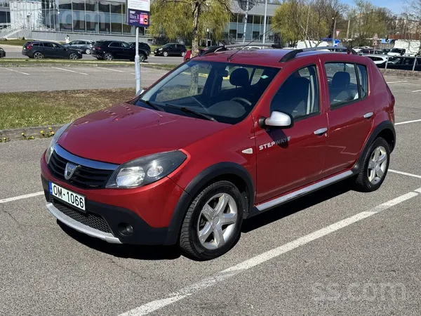 Dacia Sandero Stepway 1.6 62kw benzins/gāze

-mehaniskā atrumkarba
-kondi