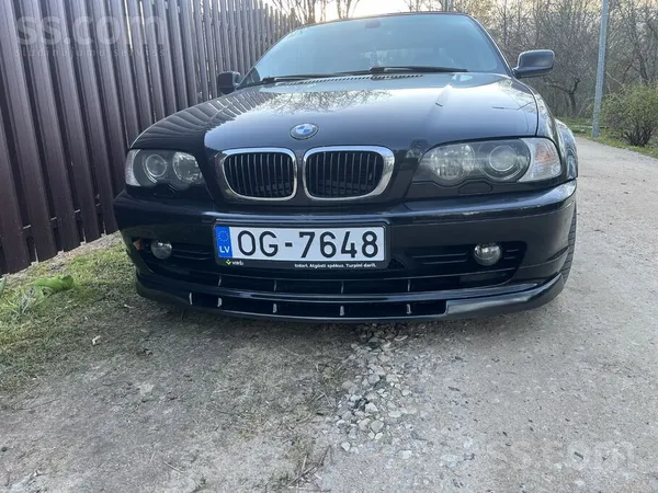 BMW Cabrio ļoti ļoti labā stāvoklī nav krāsots kā arī 