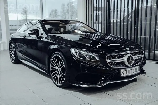 Mercedes-Benz S 500 4Matic Coupe. Teicamā vizuālā un tehniskā stāvoklī. A/m
