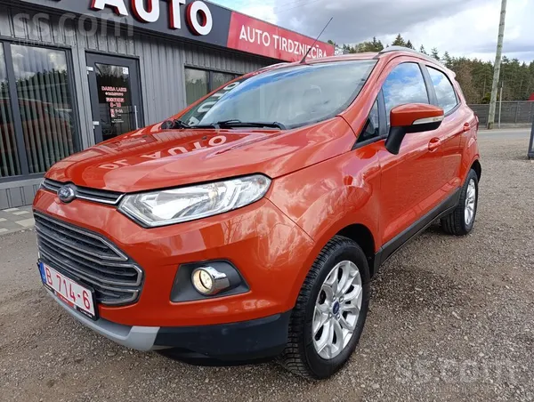 No Vācijas . Jauna TA. Pārdod Ford Eco Sport 1.0/92kw benzīns, manuālo ātrum