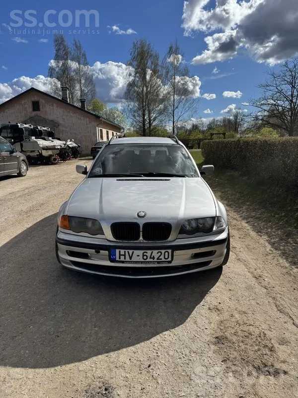 BMW e46 ar 3.0d un 5 robu manualu kārbu 
M57d30 135kw
2000. Gads 
Pusadas