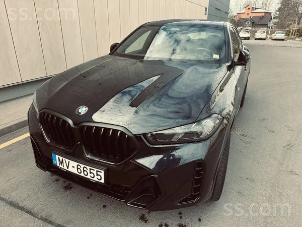 X6 xDrive40i M Sport Pro, 
Krāsa Carbon Black metallic, 
Salona apdare: Se