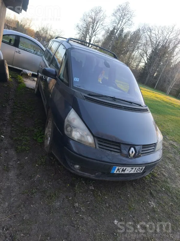 Pārdod renault espace 1.9dci 88kw. Tehniskā apskate beigusies. Nodoklis par