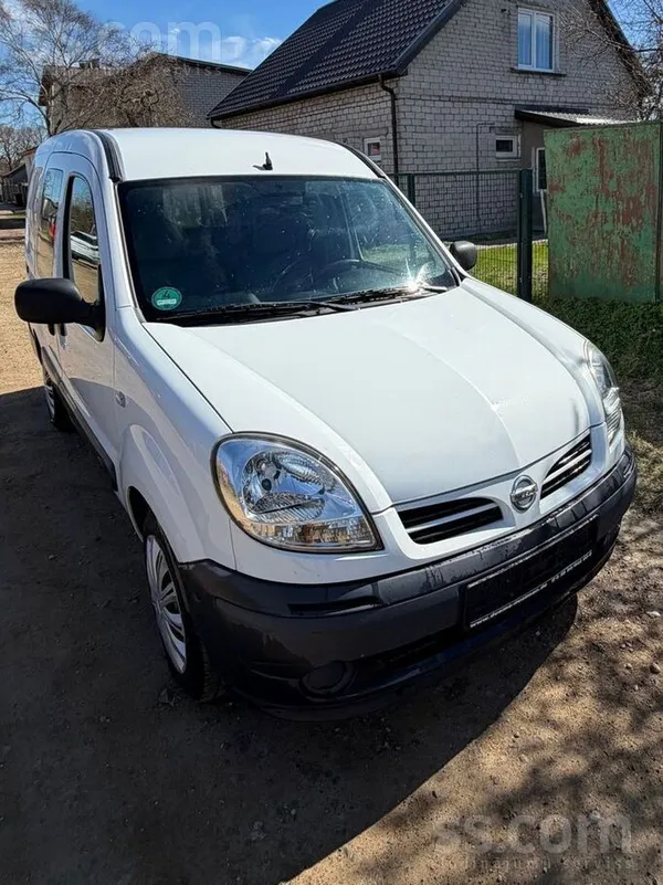 Nissan Kubistar 
Gads 2007 
Dizelis 1.5l
Gara versija 
Tehniski laba sta