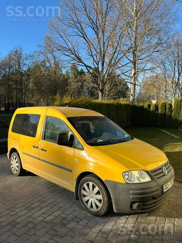 Volkswagen Pārdodu VW Caddy 1.9d 51Kw visos sānos atveramas d