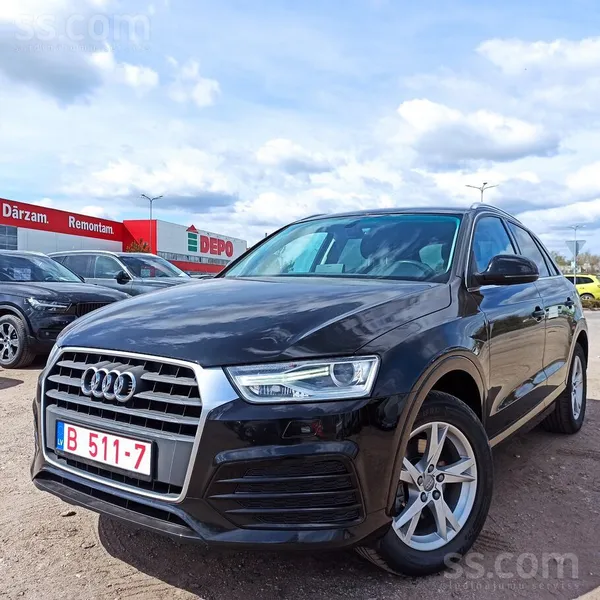 Q3, 1.4Tsi, 110kW, automāts. 
171809 km nobraukums. 
a. m. no Dānijas. 
A
