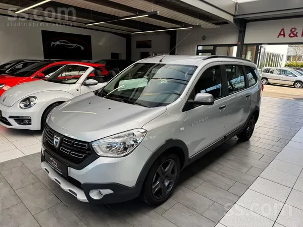 Dacia Drīzumā no Francijas 1.6/ 75 KW benzīnieks (7 Viet
