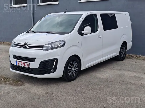 Tikko ievests no Vācijas, Citroen Jumpy 2.0 dīzelis ar automātisko ātrumkārb