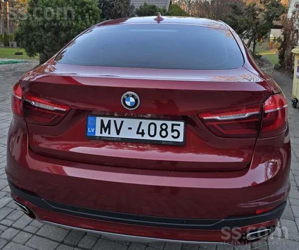 BMW Pārdodu koptu un jaudīgu BMW X6 xDrive30d. 