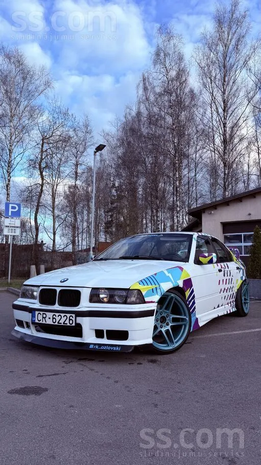 BMW Pārdod E36 2.8L M52B28 kurš aprīkots ar Widebody g