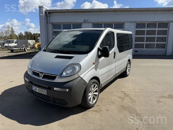 Opel Pardodu mikroautobusu 1.9 dizelis pitiekami labs v