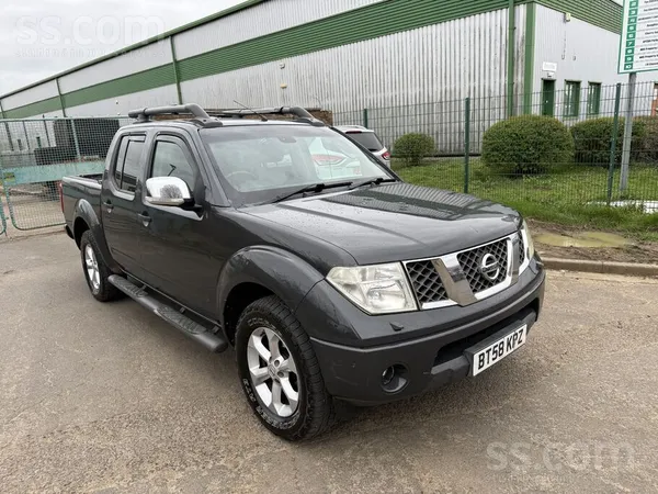 2009g. Nissan Navara 2.5 Dci, 6 ātrumu manuals, Pikaps, labā darba kārtībā,