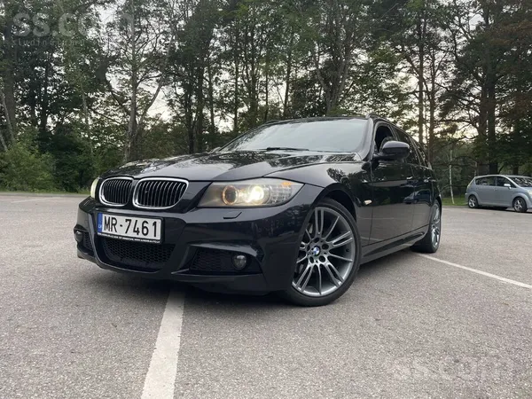 BMW Tiek tirgots 320d ar 135kW motoru, oriģinālo M-pak