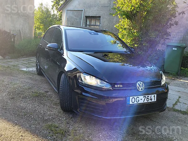 Volkswagen Gtd Golfs 7 Black Edition ar 2.0Tdi 135kw/184zs ar
