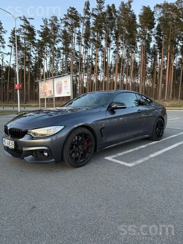 Pārdodu BMW 430d F32 M Pack 
3.0 dīzelis (230kW / 306zs), 8-pakāpju automāt