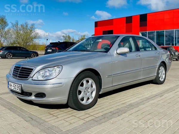 Mercedes-Benz S320Cdi Long, oriģinālais nobraukums, svaiga tehniskā apskate