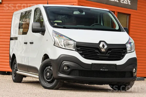 1.6 dci - 121zs, L1H1, pilna masa 2780kg. Navigācija, kamera, klimata kontro