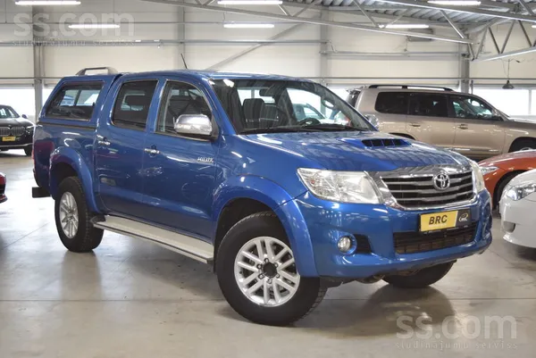 Toyota Hilux. 2016. gada. 3.0l dīzelis, 126 Kw (171 Hp)

Par iespēju apska
