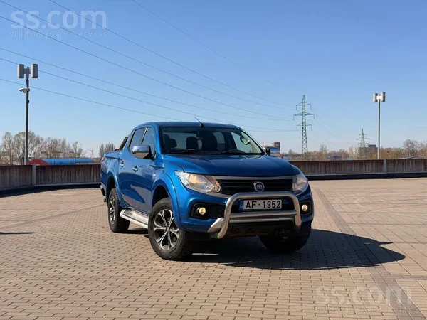 Fiat Tiek pārdots Fiat Fullback pikaps, kas ir Mitsubis